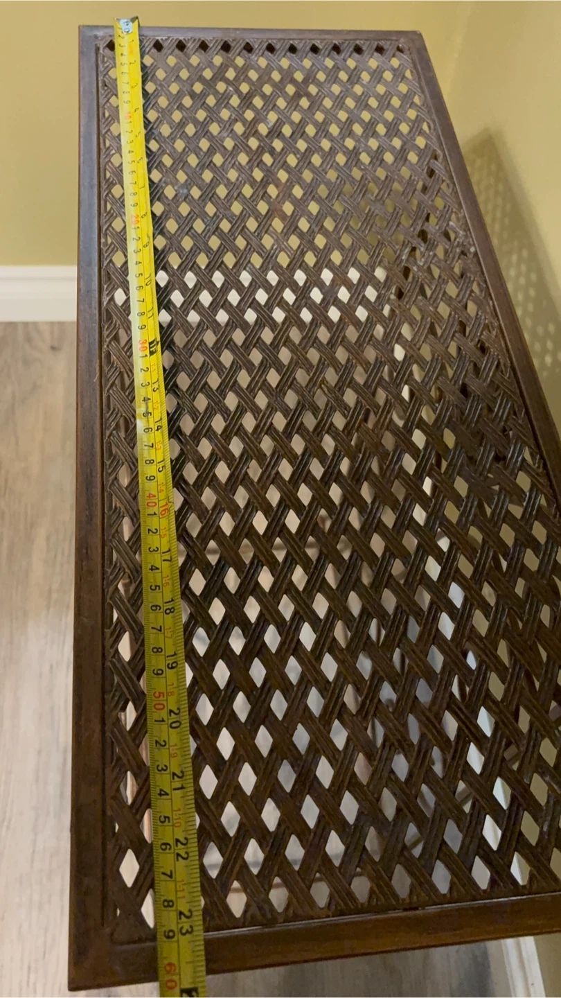 Vintage Metal Side Table - photo 3
