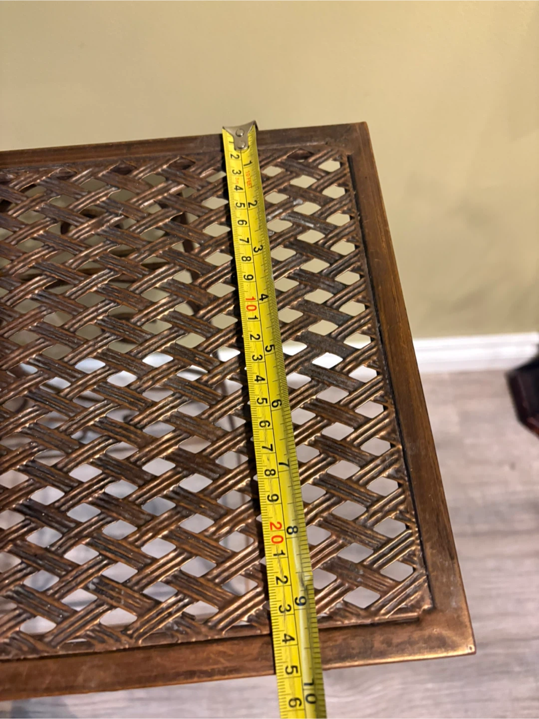 Vintage Metal Side Table - photo 4