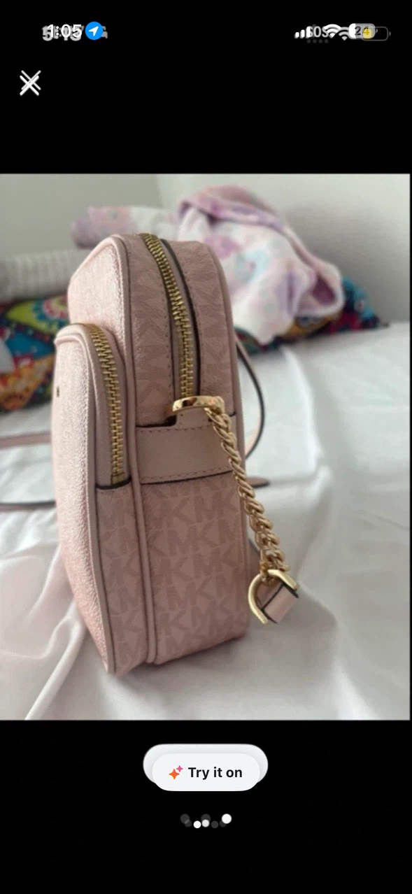 Michael Kors Pink Logo Crossbody Bag - photo 2