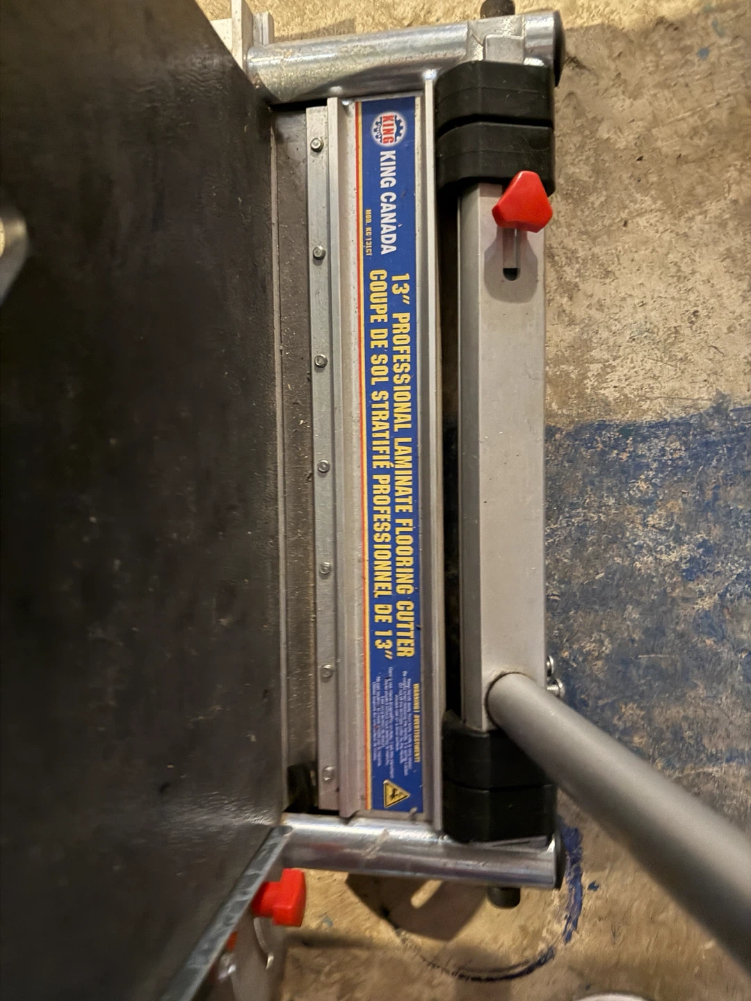 King Canada 13" Professional Laminate Flooring Cutter