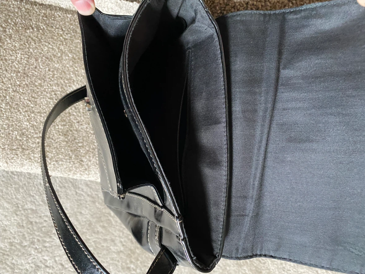 Aurielle black crossbody bag - leather - photo 4
