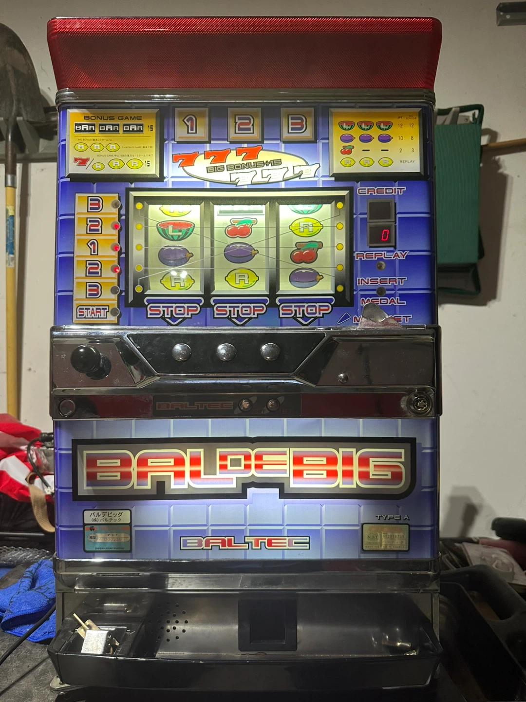 Baltec Baldebig Pachislo Slot Machine - photo 3
