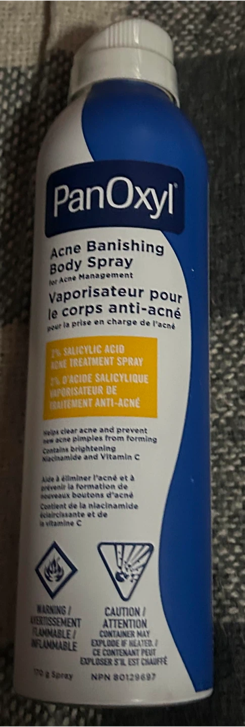 Panoxyl Acne Banishing Body Spray 170g