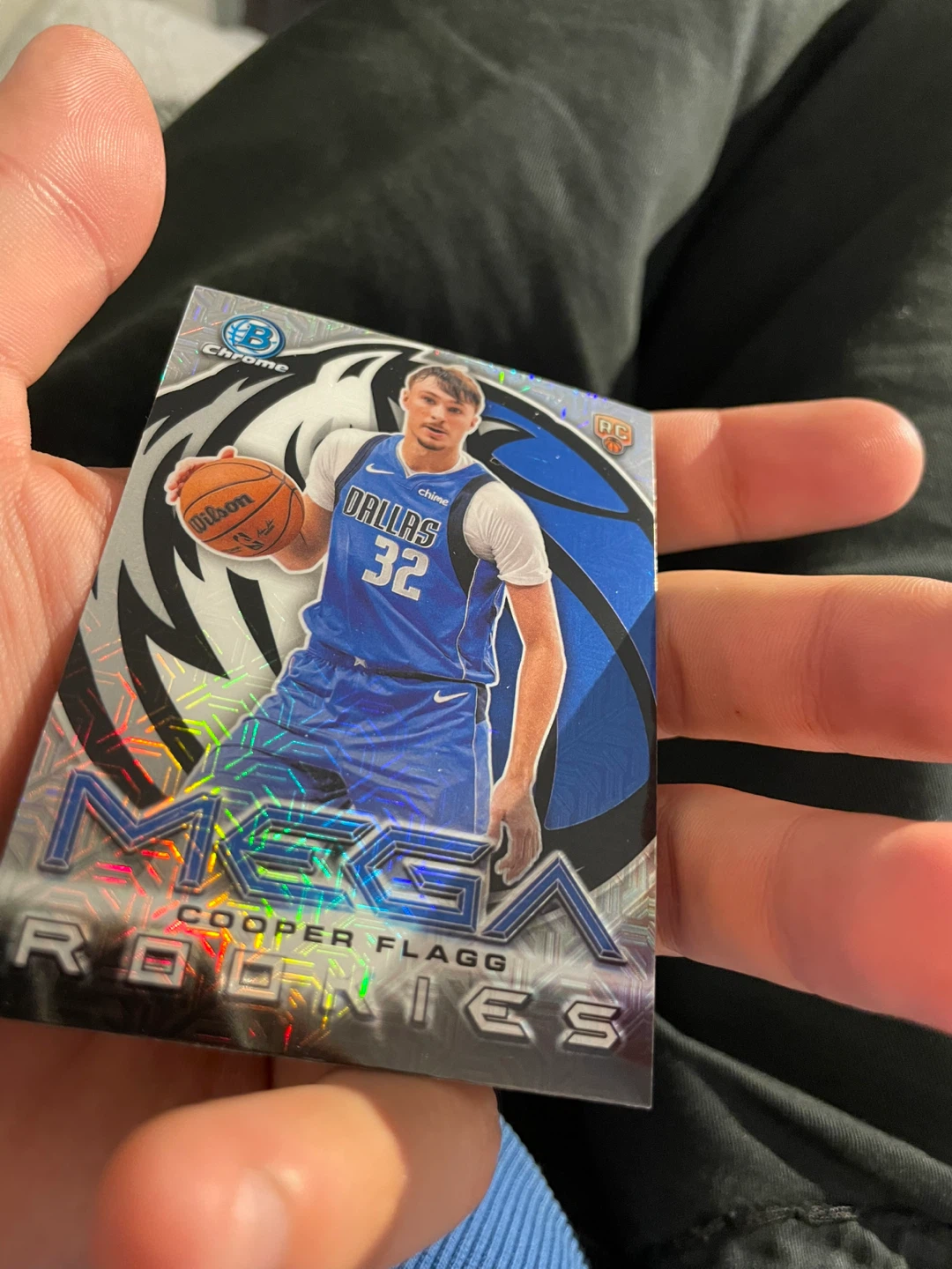Cooper Flagg Bowman Chrome Mega Rookie Card - photo 2