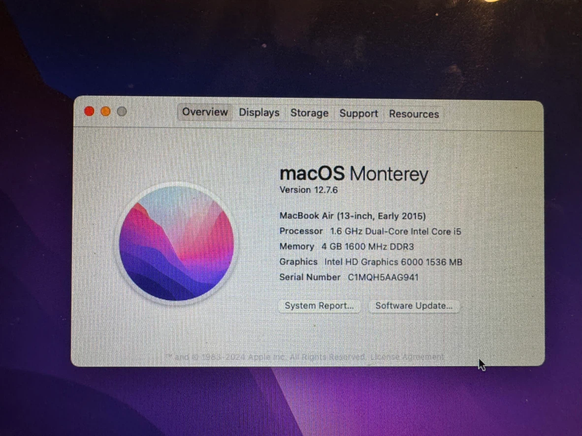 Apple MacBook Air 13-inch Early 2015 - photo 5