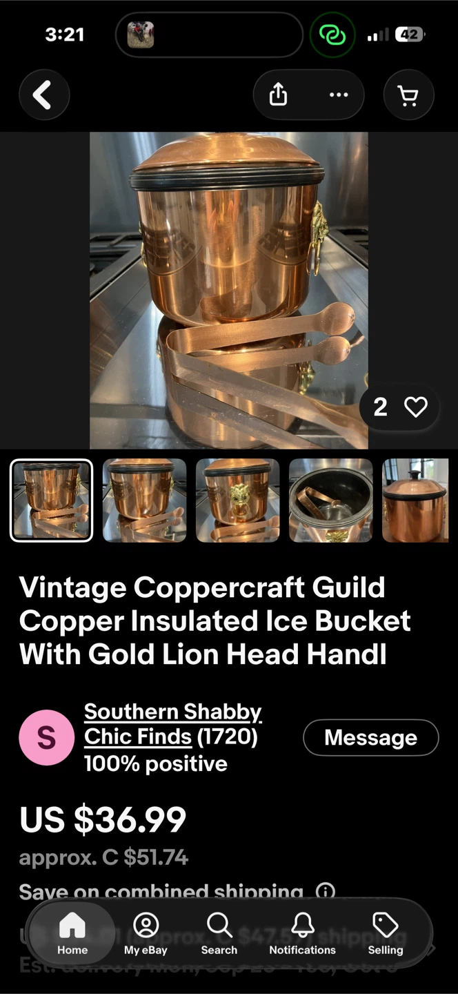 Vintage Coppercraft Guild Insulated Ice Bucket - photo 4