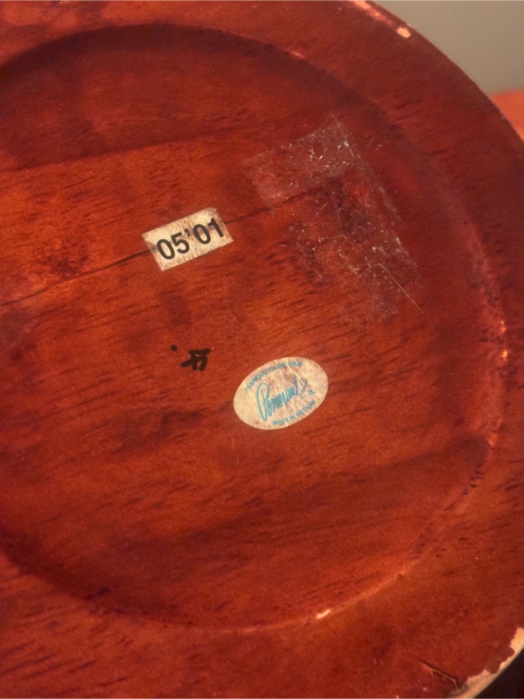 Pomerantz Wooden Bowl on Pedestal Stand - photo 4