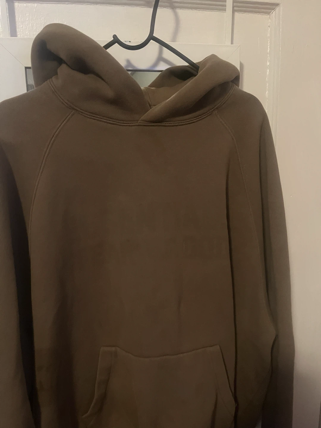 Essentials Fear of God Hoodie - Brown - Size Small - photo 2
