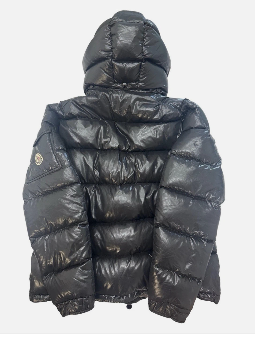 Moncler Black Puffer Jacket - photo 2