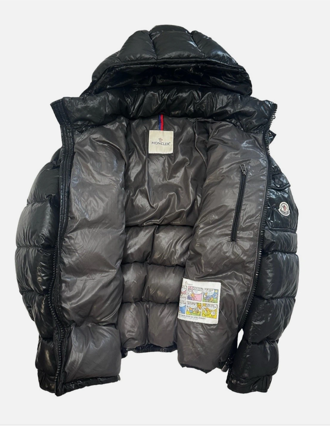 Moncler Black Puffer Jacket - photo 3