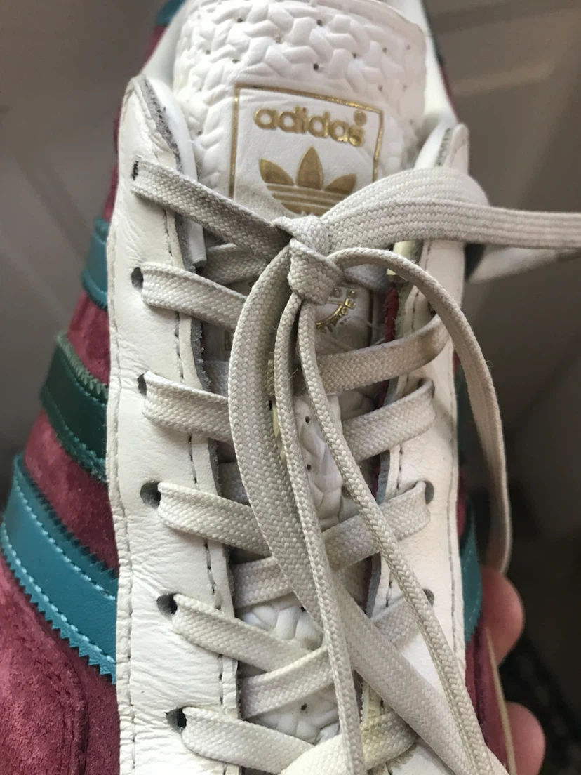 S:9 MEN - Adidas Gazelle Indoors Shoes - Burgundy - photo 4