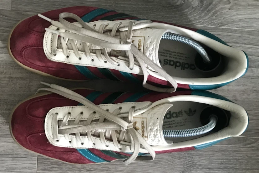 S:9 MEN - Adidas Gazelle Indoors Shoes - Burgundy - photo 5