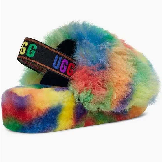 UGG Fluff Yeah Slides Tie-Dye - photo 3