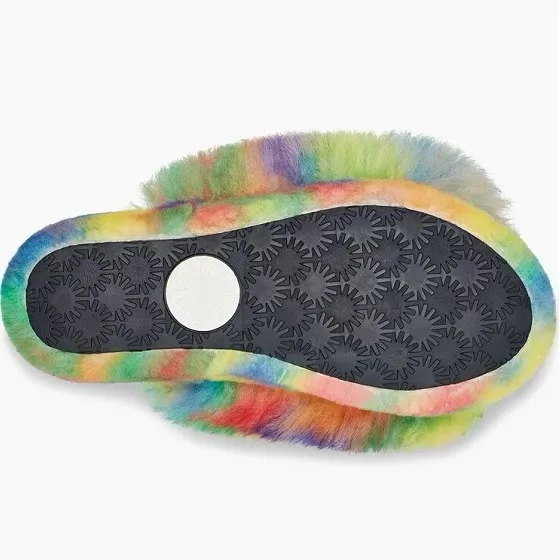 UGG Fluff Yeah Slides Tie-Dye - photo 4