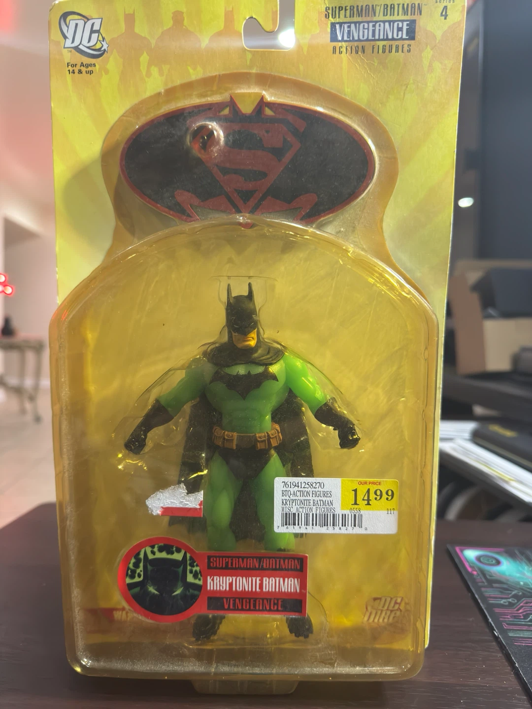DC Superman/Batman Kryptonite Batman Action Figure