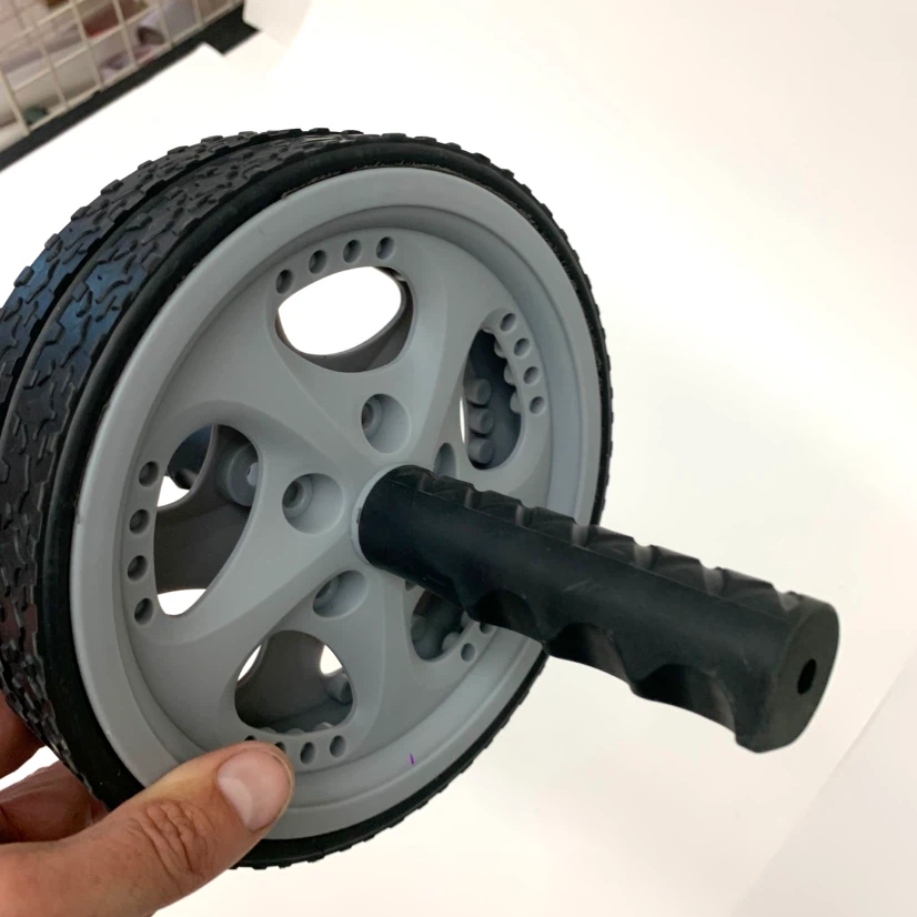 Ab Roller Wheel Core Workout Exercise Fitness Equipment - photo 4