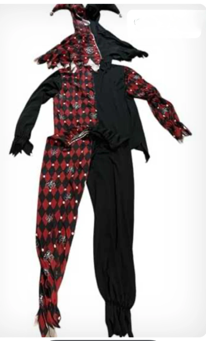 Spirit Halloween Jester Costume XL