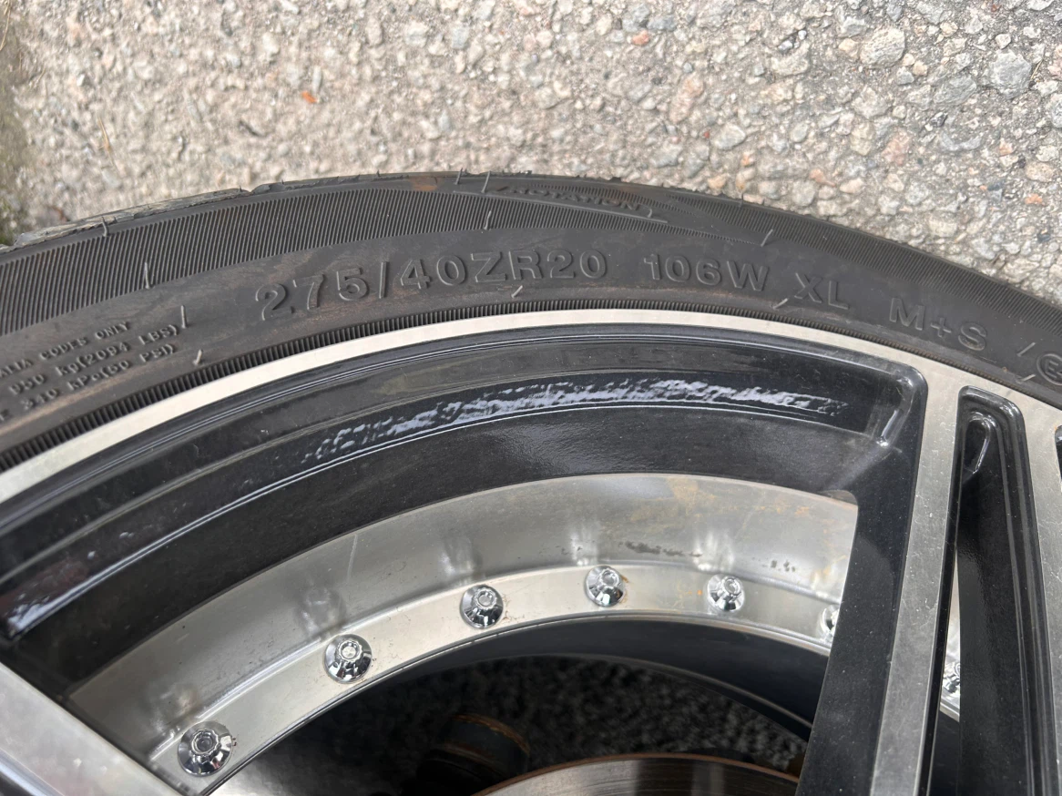 20 inch Marquee rims and all season tires for sale - photo 2