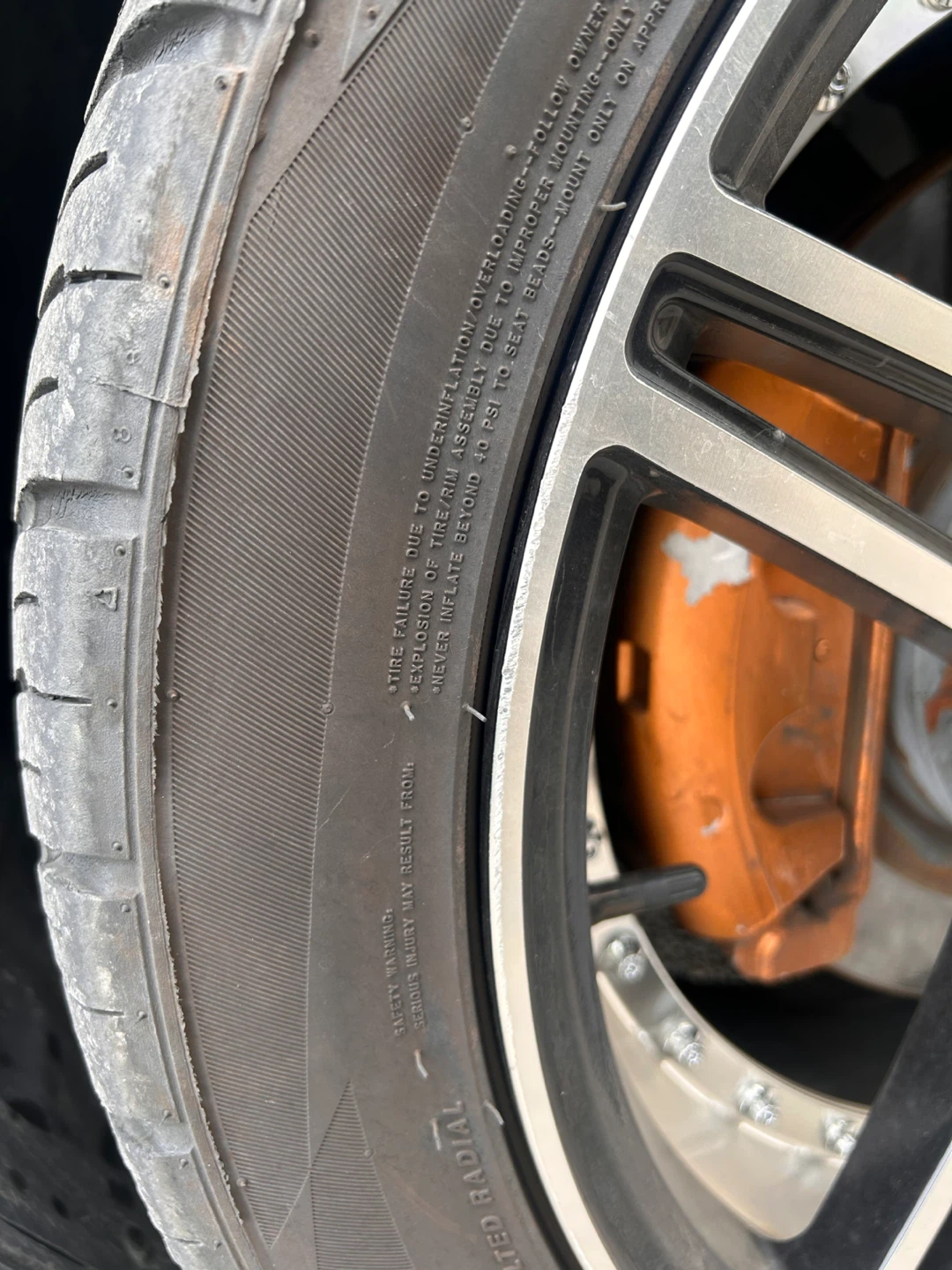 20 inch Marquee rims and all season tires for sale - photo 5