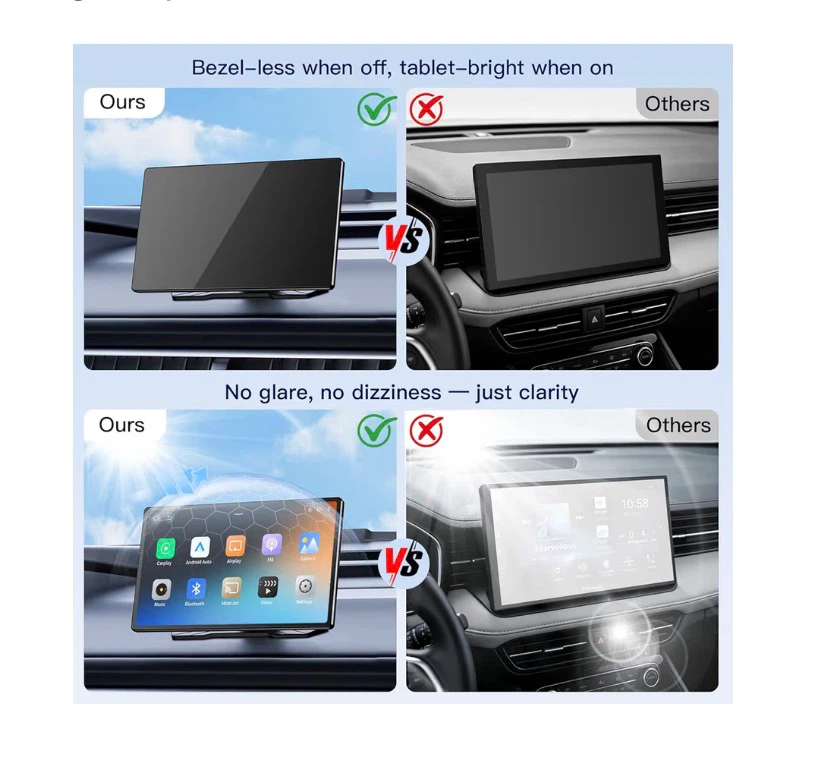 Brand new 9" Carplay Screen for Car - photo 5