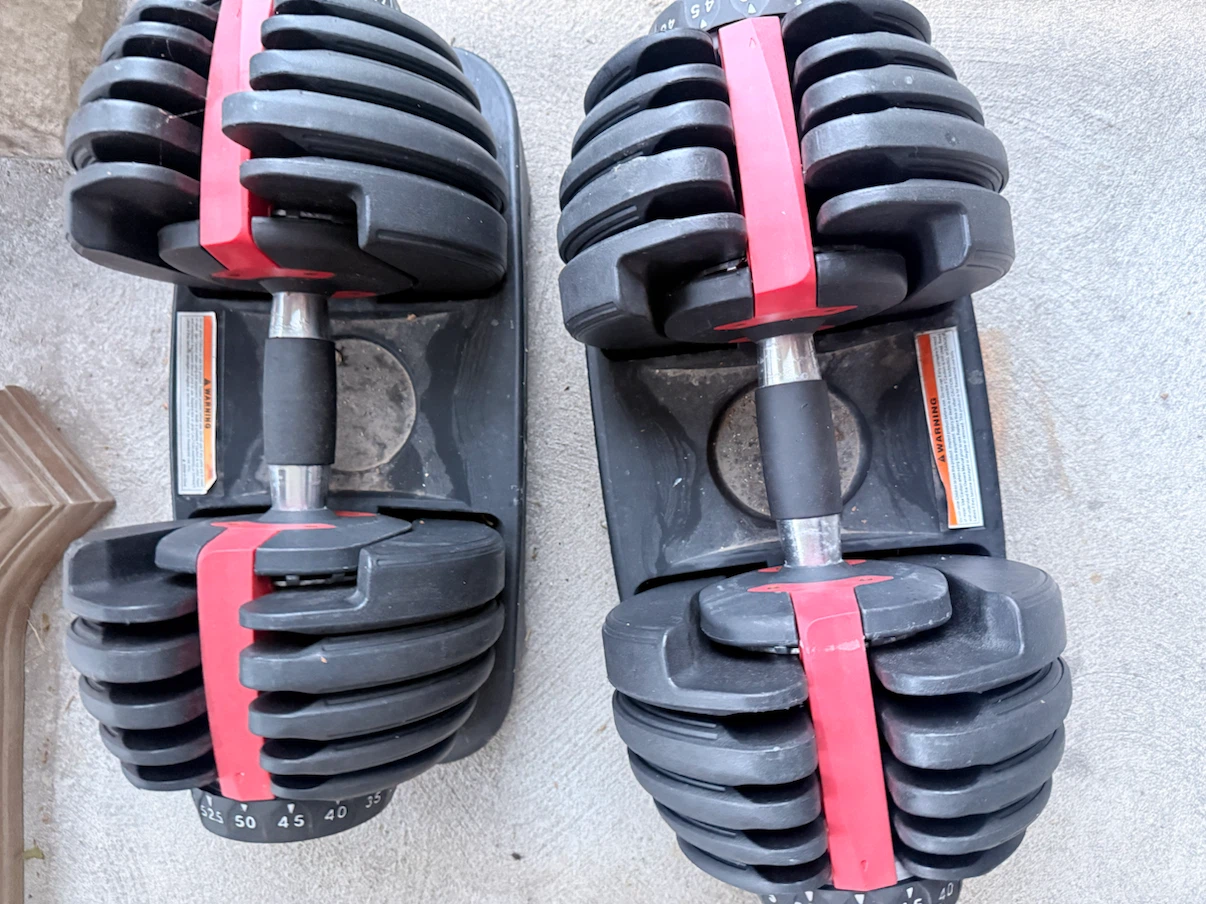 Adjustable Dumbbells Set - photo 3