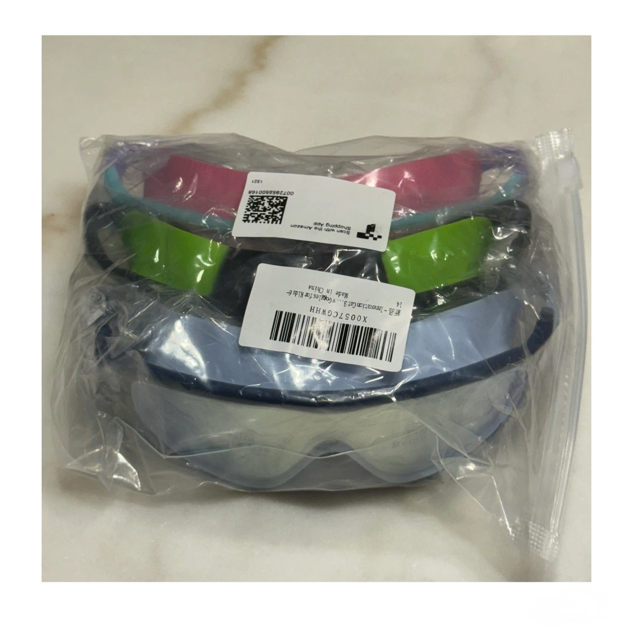 Brand new 3 Pack Swim Goggles Kids Swimming - photo 2