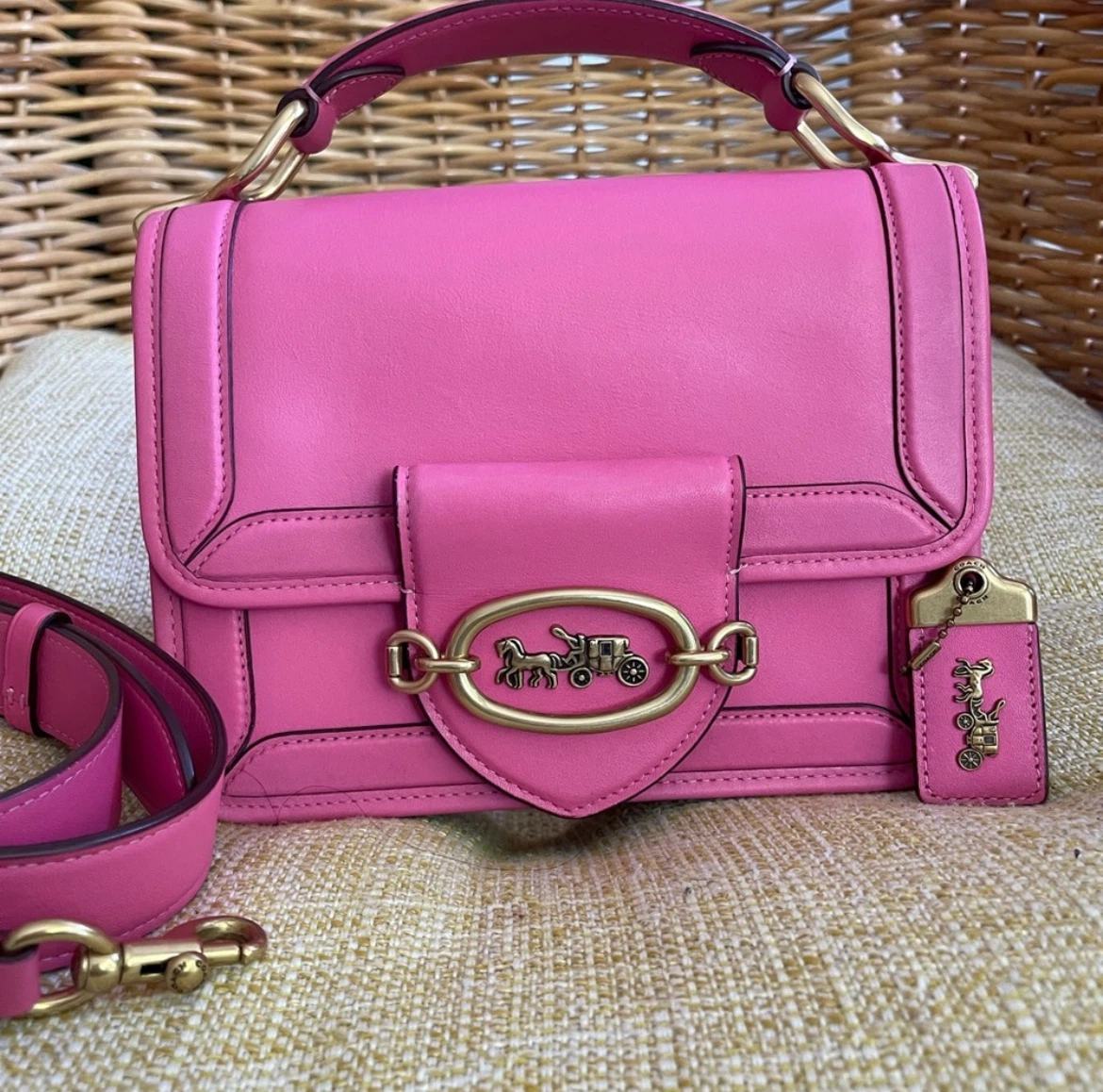Coach Hero Bag in colour Petunia
