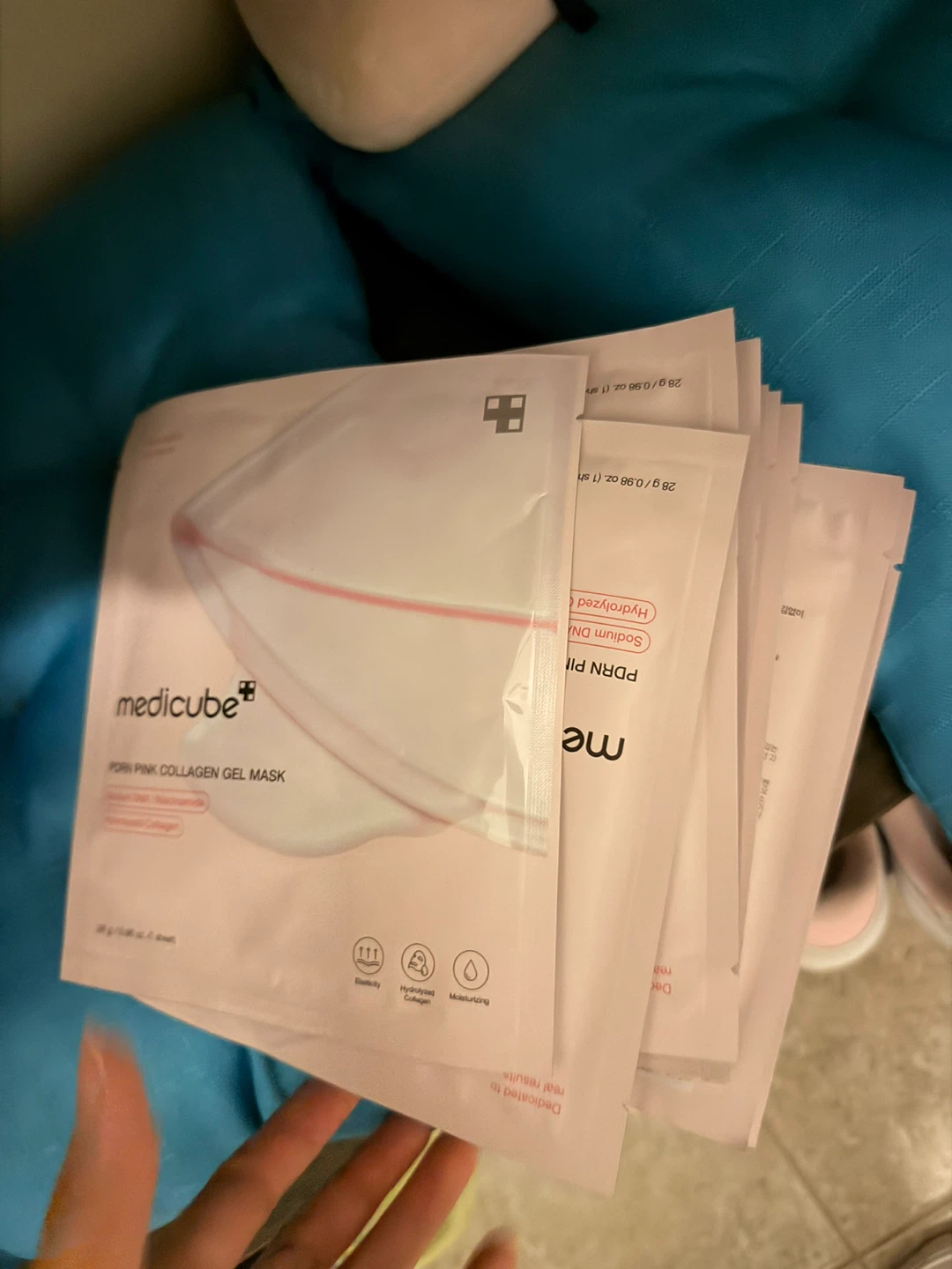 Medicube PDRN Pink Collagen Gel Masks (20 pieces)
