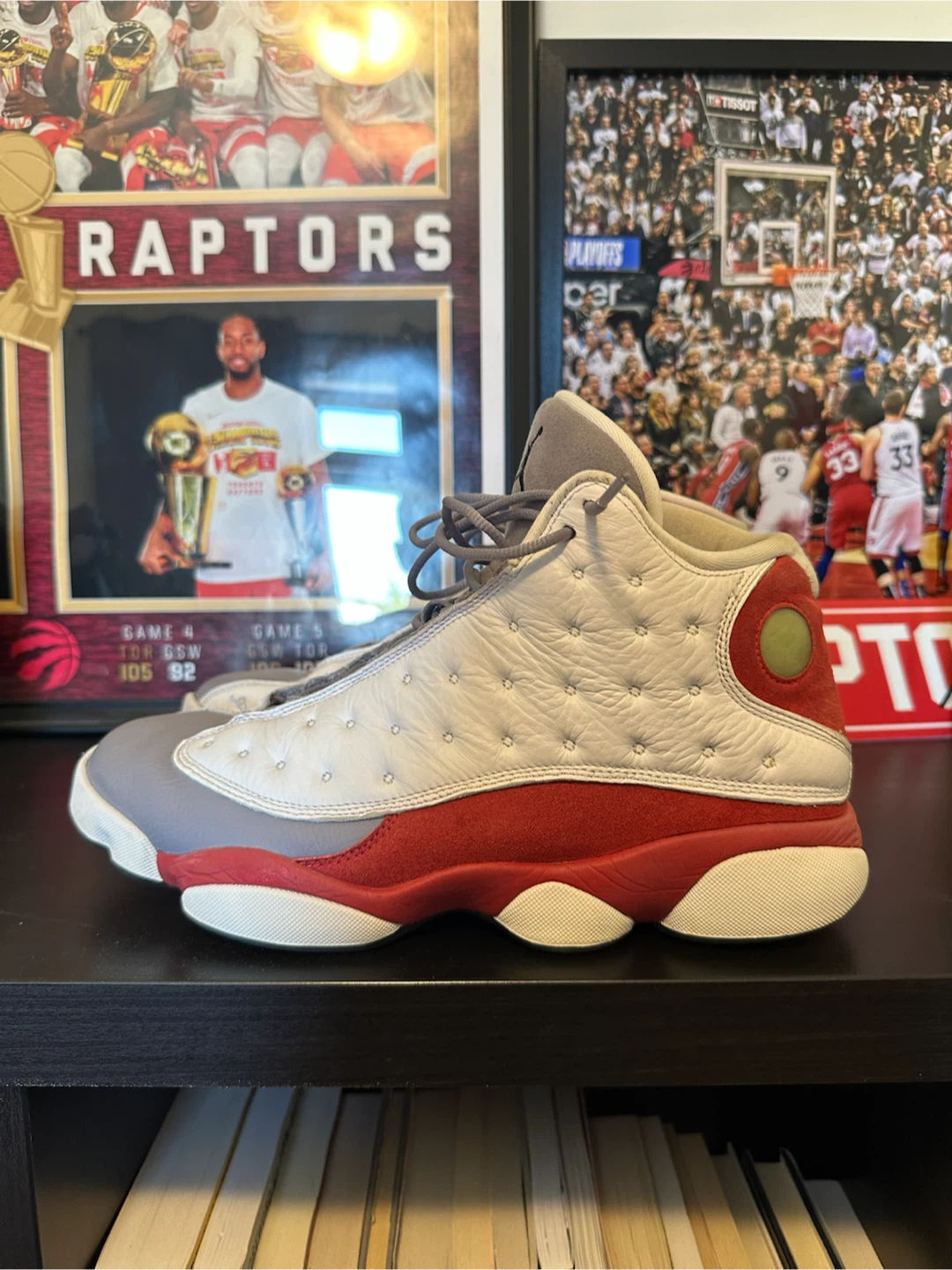 Men’s sz 11 Jordan 13s Retro Red/White - photo 2