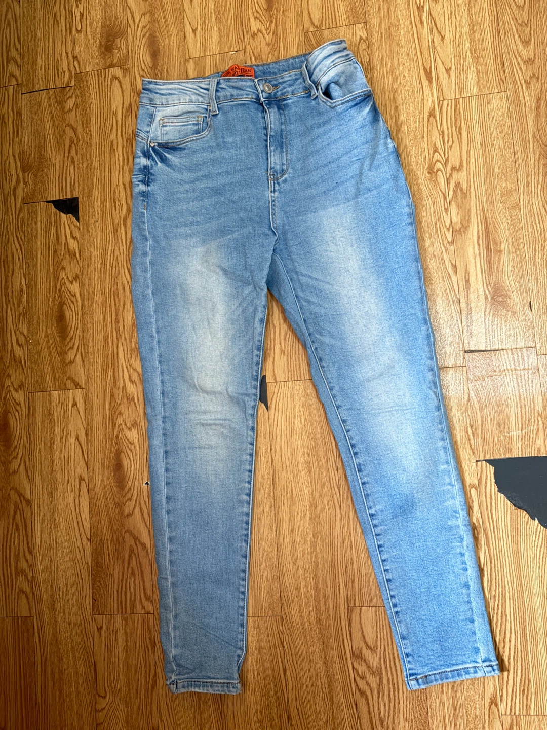 Wax Jean Light Wash Skinny Jeans Size 13/31 - photo 2