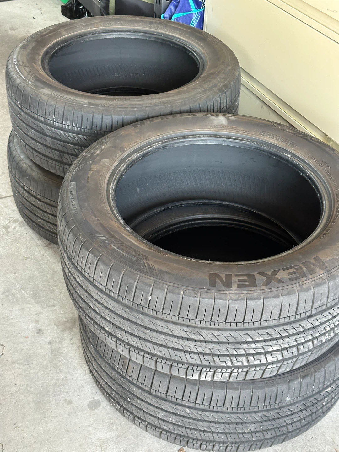 Set of 4 Nexen N'Fera AU7 Tires 245/55R18