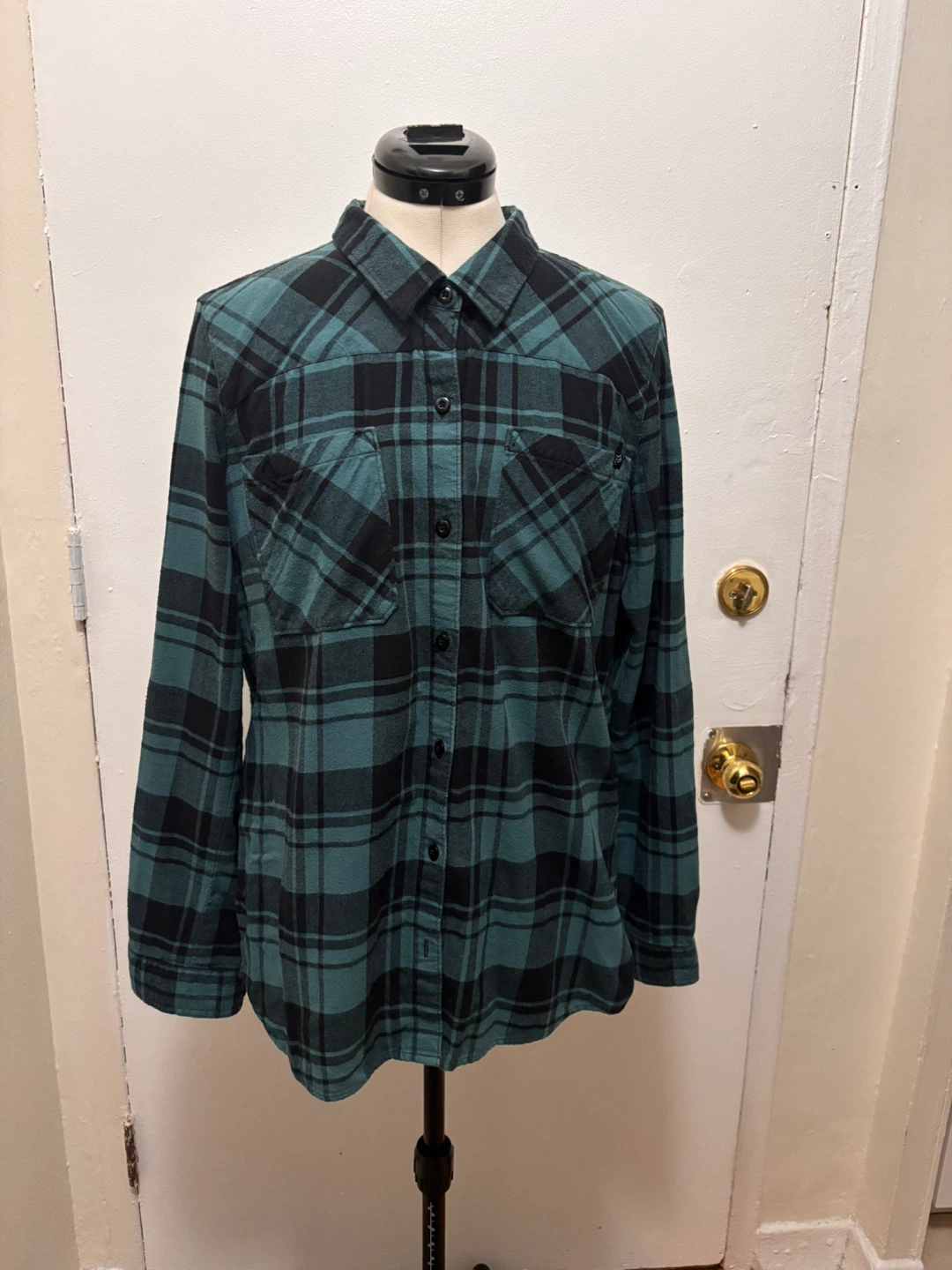 Fox Plaid Flannel Shirt