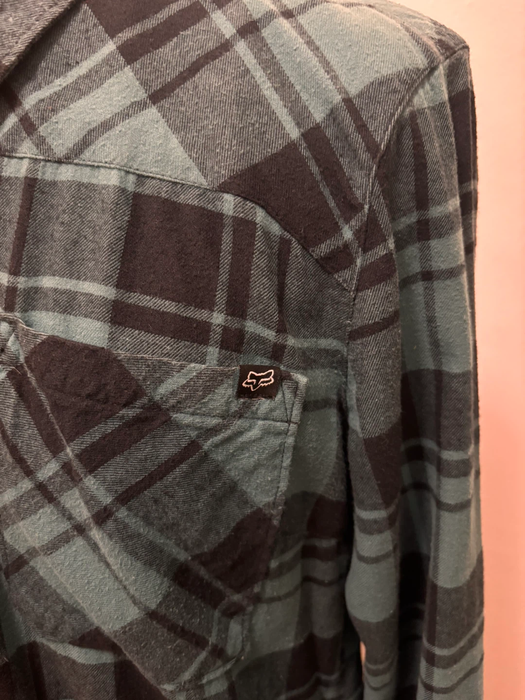 Fox Plaid Flannel Shirt - photo 2