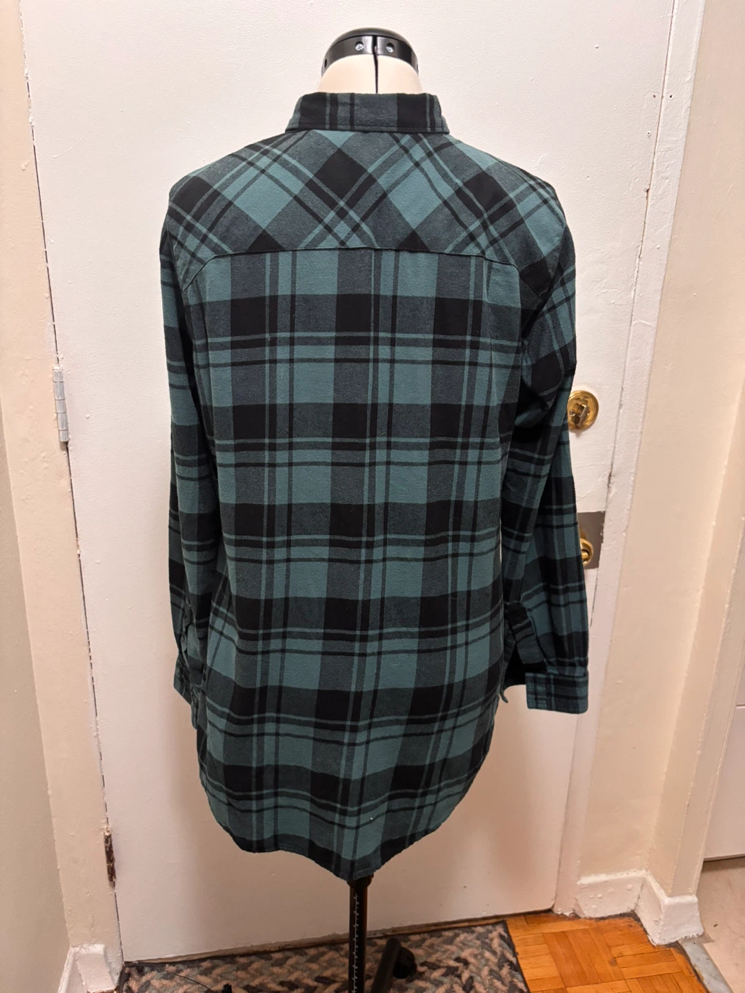 Fox Plaid Flannel Shirt - photo 3