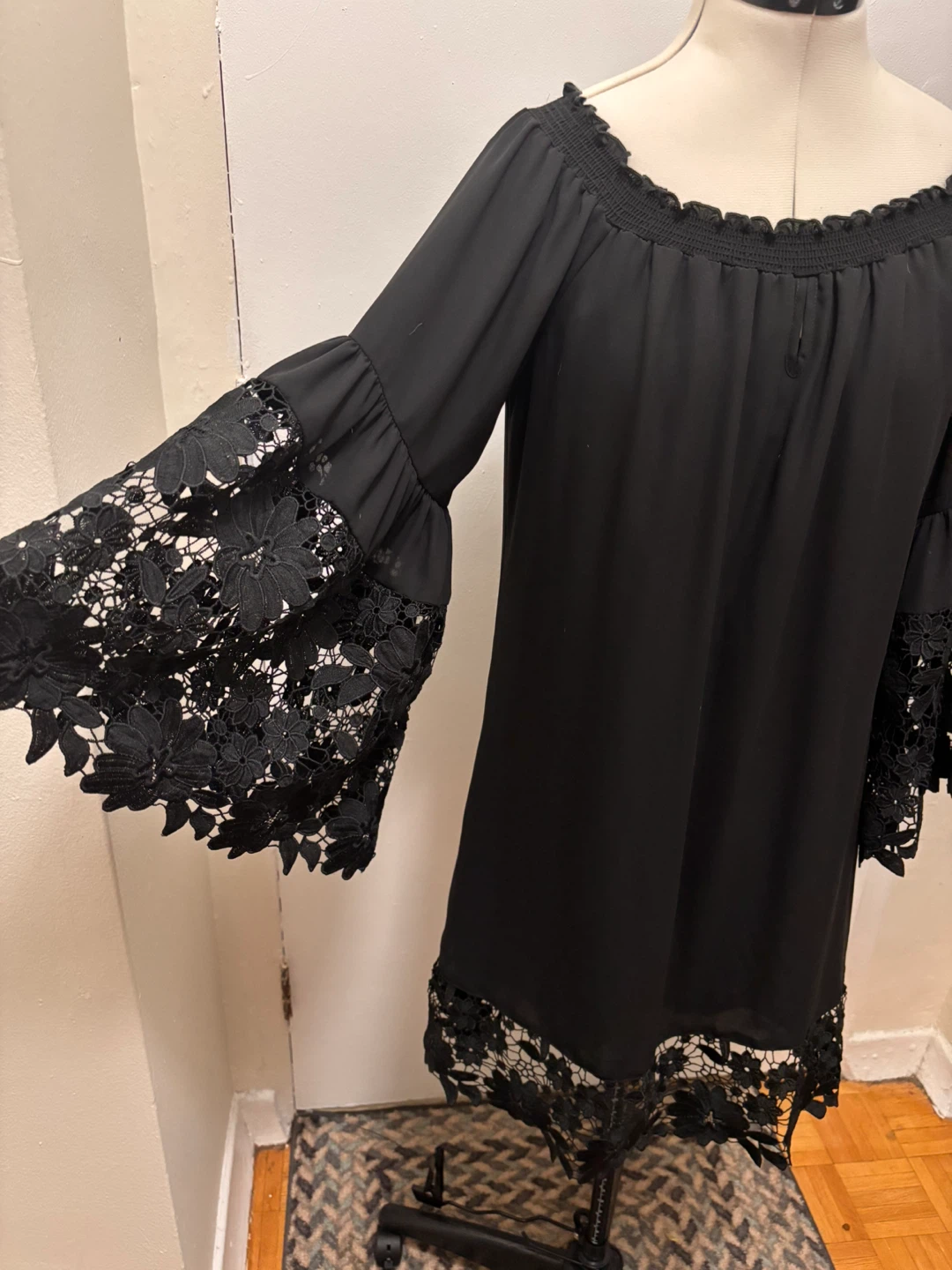 Joseph Ribkoff Black Off-Shoulder Dress - photo 2