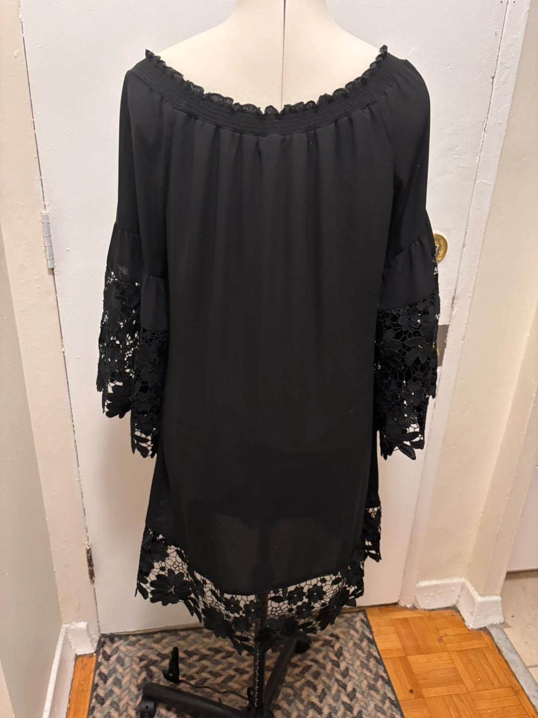 Joseph Ribkoff Black Off-Shoulder Dress - photo 4