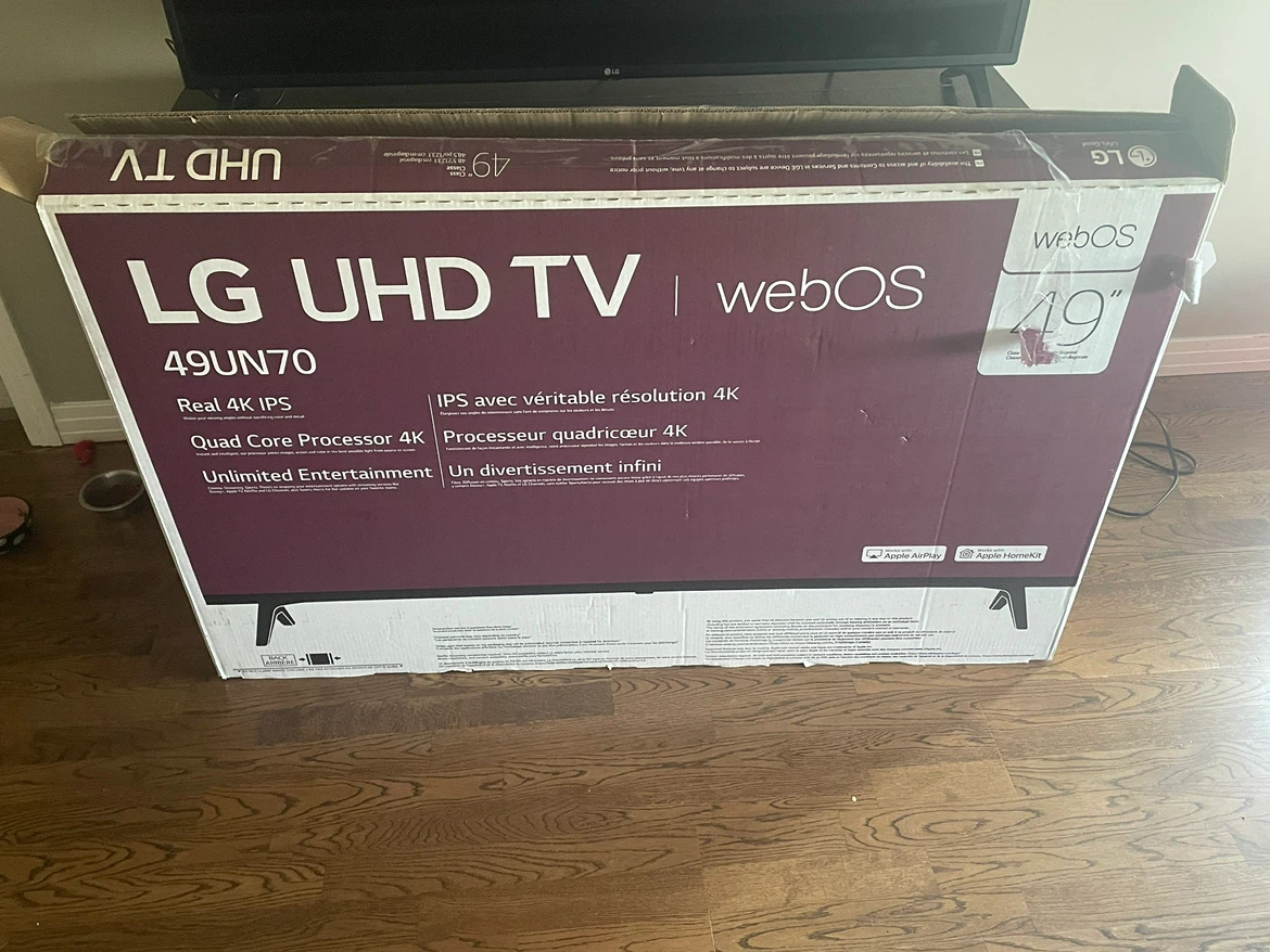 LG 49-inch 4K UHD Smart TV