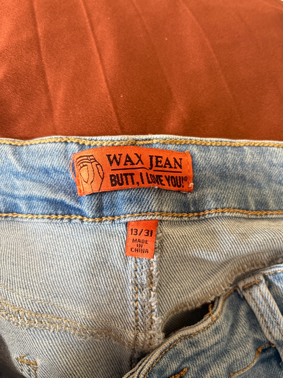 Wax Jean Light Wash Skinny Jeans Size 13/31 - photo 3