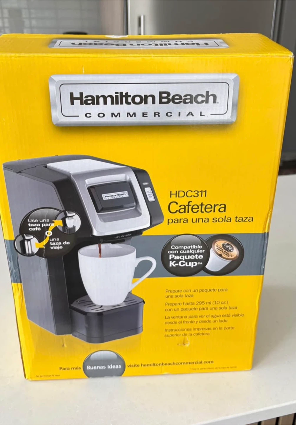 Hamilton Beach Commercial HDC311 Single-Serve Coffee Maker - photo 4