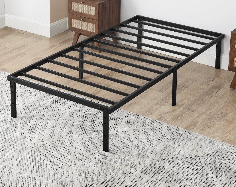 Black Metal Twin Bed Frame Wallmart - photo 2