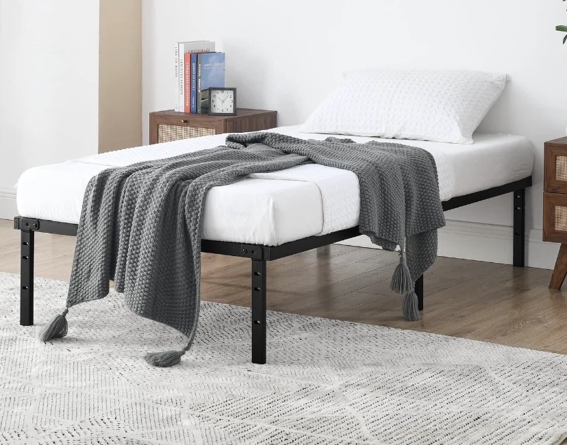 Black Metal Twin Bed Frame Wallmart - photo 3