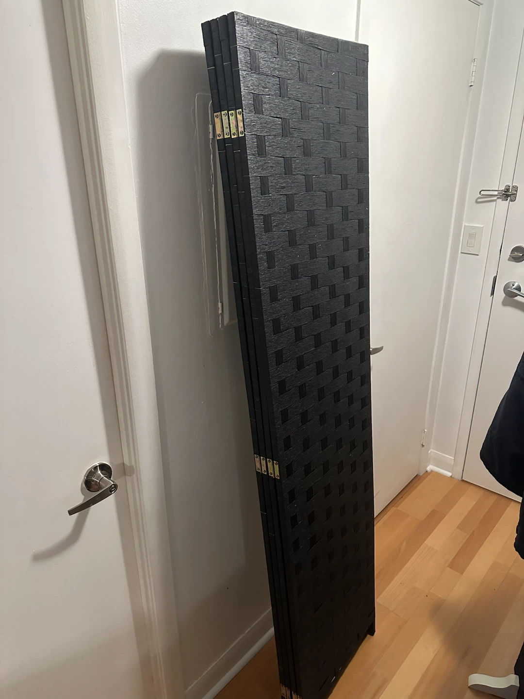 Room Divider - 6Ft - 4 panels - Black - photo 2