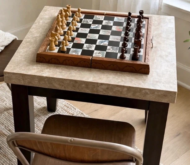 Vintage Wooden Chess Set - photo 2
