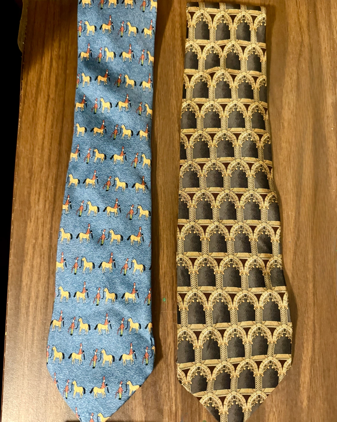 Vintage Silk Tie Collection — Hermès, Dior & Strellson - photo 2