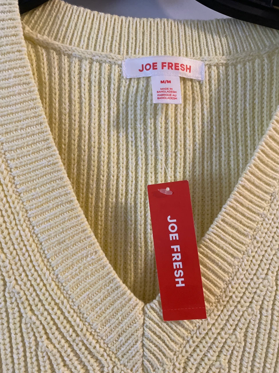 Joe Fresh Yellow Sweater Vest - photo 2