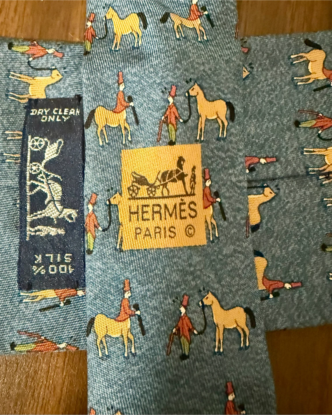 Vintage Silk Tie Collection — Hermès, Dior & Strellson - photo 5