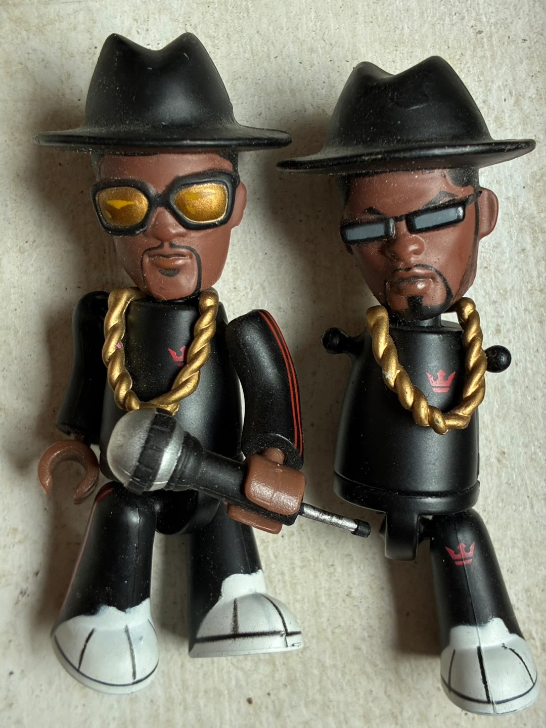 Vintage 2002 Mezco Mez-Itz Run-DMC Toy Collectible Hip Hop Rap - photo 2