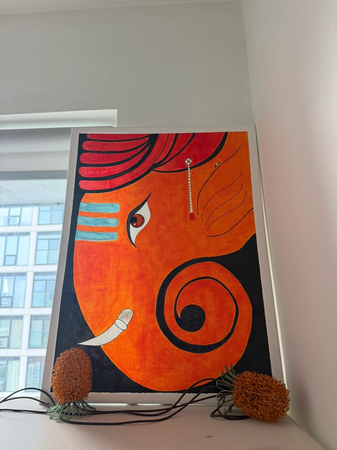 Lord Ganesha Canvas Painting