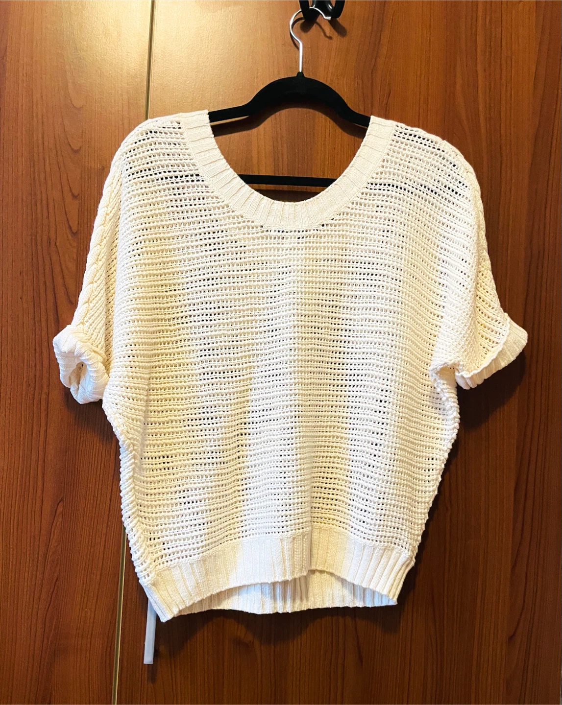 American Eagle Cream Knit Sweater - photo 2