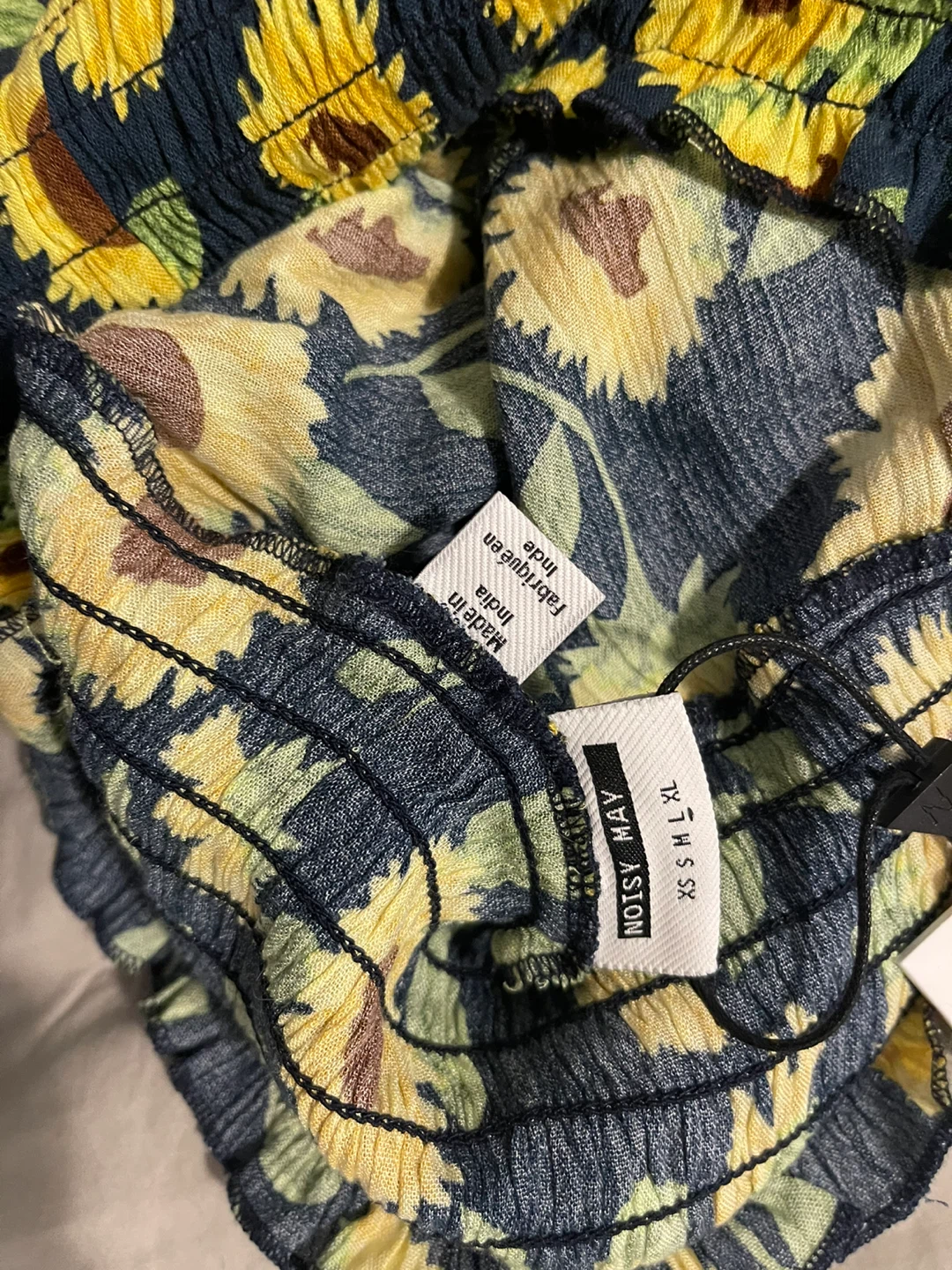 NWT Large Noisy May Sunflower Ruffled Skirt - photo 3